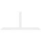 Ekena Millwork Portland Architectural Grade PVC Gable Bracket, 108"W x 49 1/2"H x 2"D x 6"F, 11/12 Pitch GBP108X50X0206POR00 - alternate 5